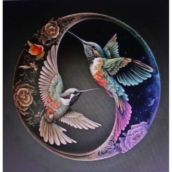 DIY 5D Diamond Painting Kits for Adults Full Round Drill Crystal Embroidery NIP - Picture 4 of 7